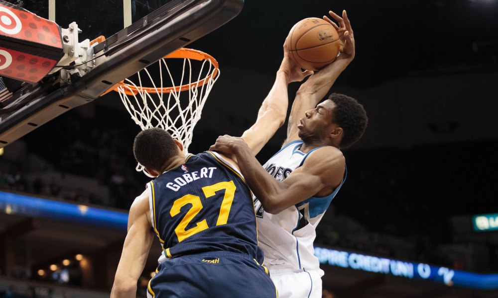 USP NBA: UTAH JAZZ AT MINNESOTA TIMBERWOLVES S BKN USA MN
